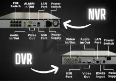بررسی و مقایسه تفاوت های DVR و NVR